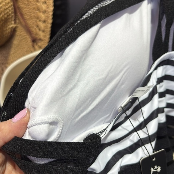 Tempt Me Halter crisscross mesh,mesh waist Tummy Control removable pads - Picture 9 of 14